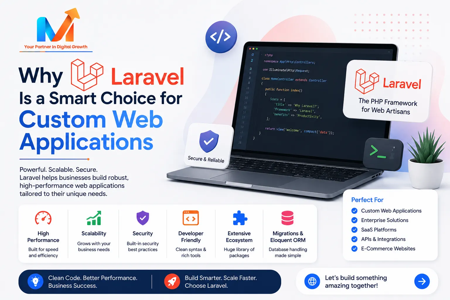 Why Laravel Is a Smart Choice for Custom Web Applications